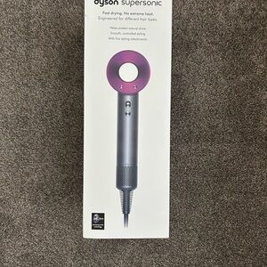 Dyson Supersonic Hair Dryer - Purple and Gray